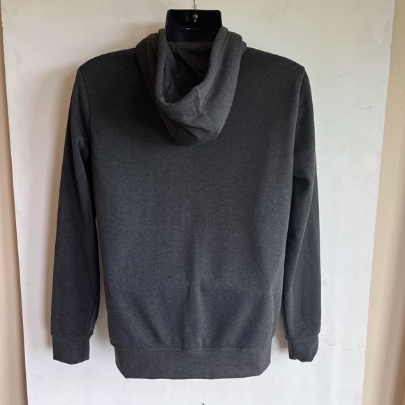 Ecko full zip Hoodie jacket men’s Small dark Gray with front logo, front pockets - Picture 4 of 9